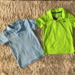 2 boys collared shirts both 4T